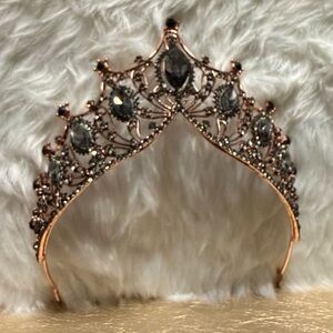New!! Stunningly gorgeous Rose Gold Tiara